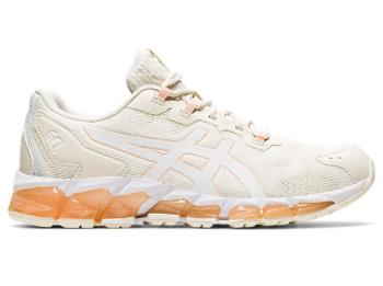 Asics Dam Sneakers GEL-QUANTUM 360 6 Beige/LjusOrange